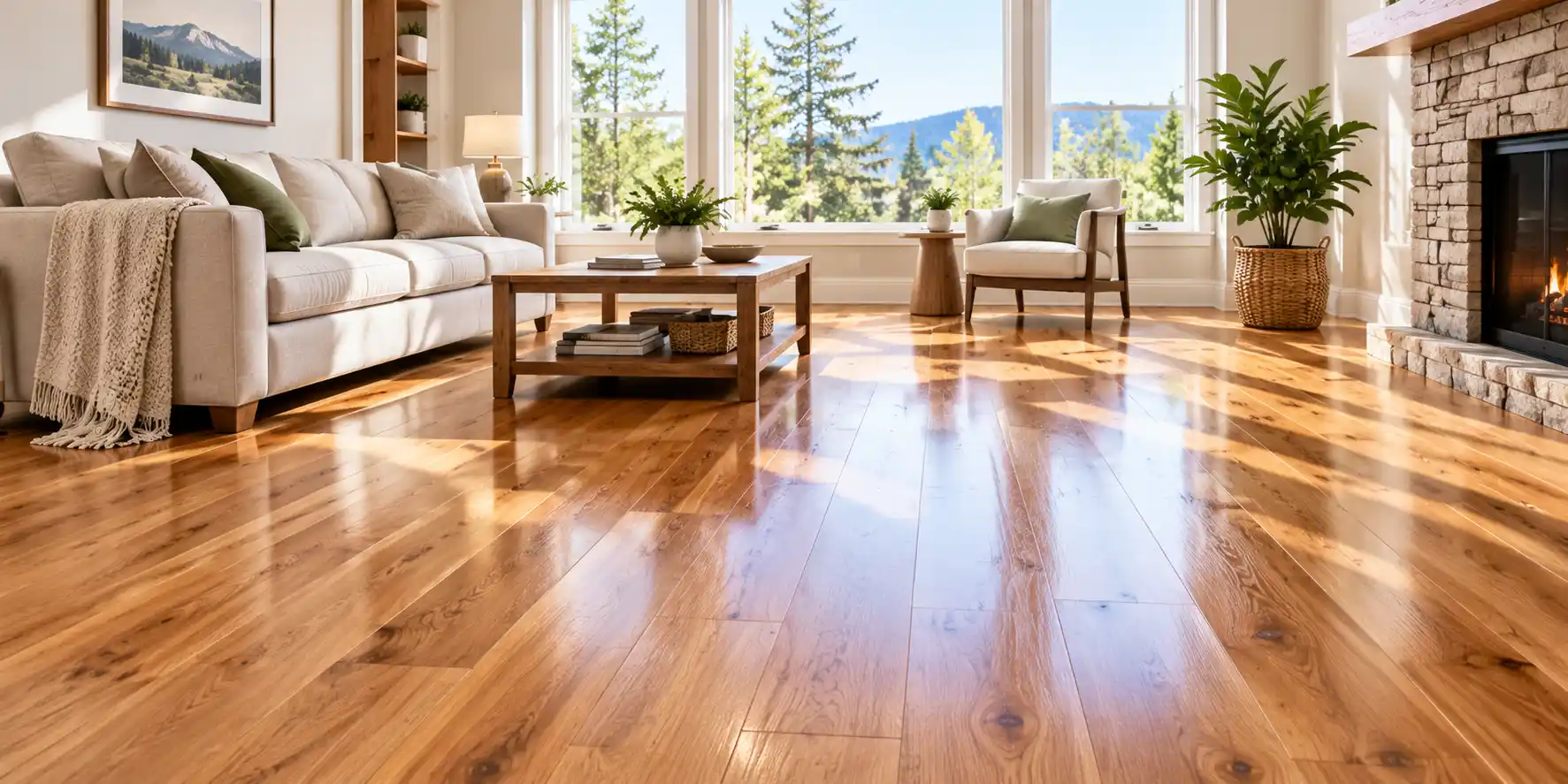 Hardwood flooring installation in Lone Tree CO
