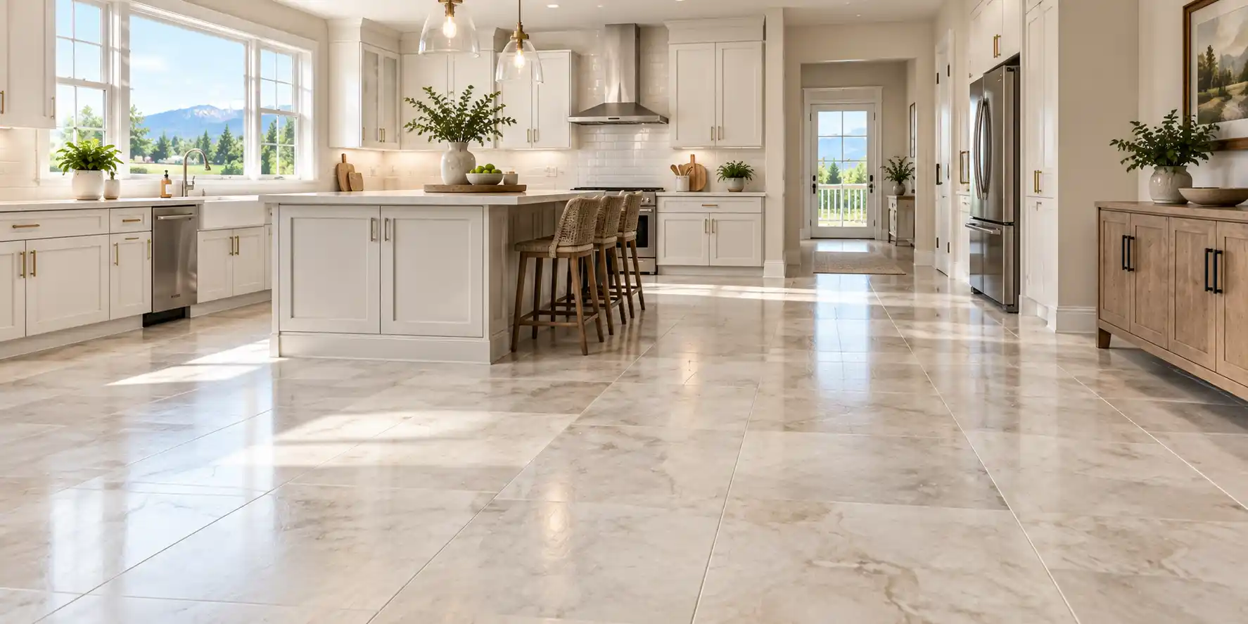 Tile flooring installation in Lone Tree CO